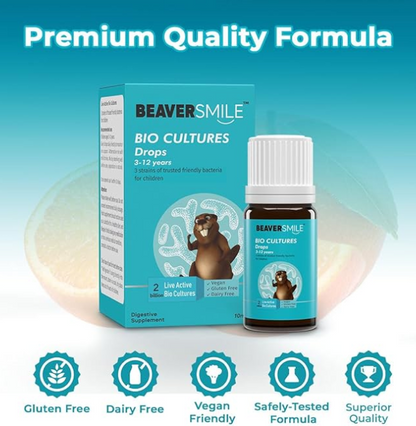 BeaverSmile Bio Cultures Kids Supplement