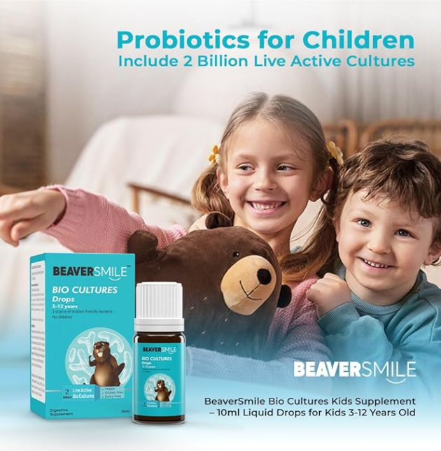 BeaverSmile Bio Cultures Kids Supplement